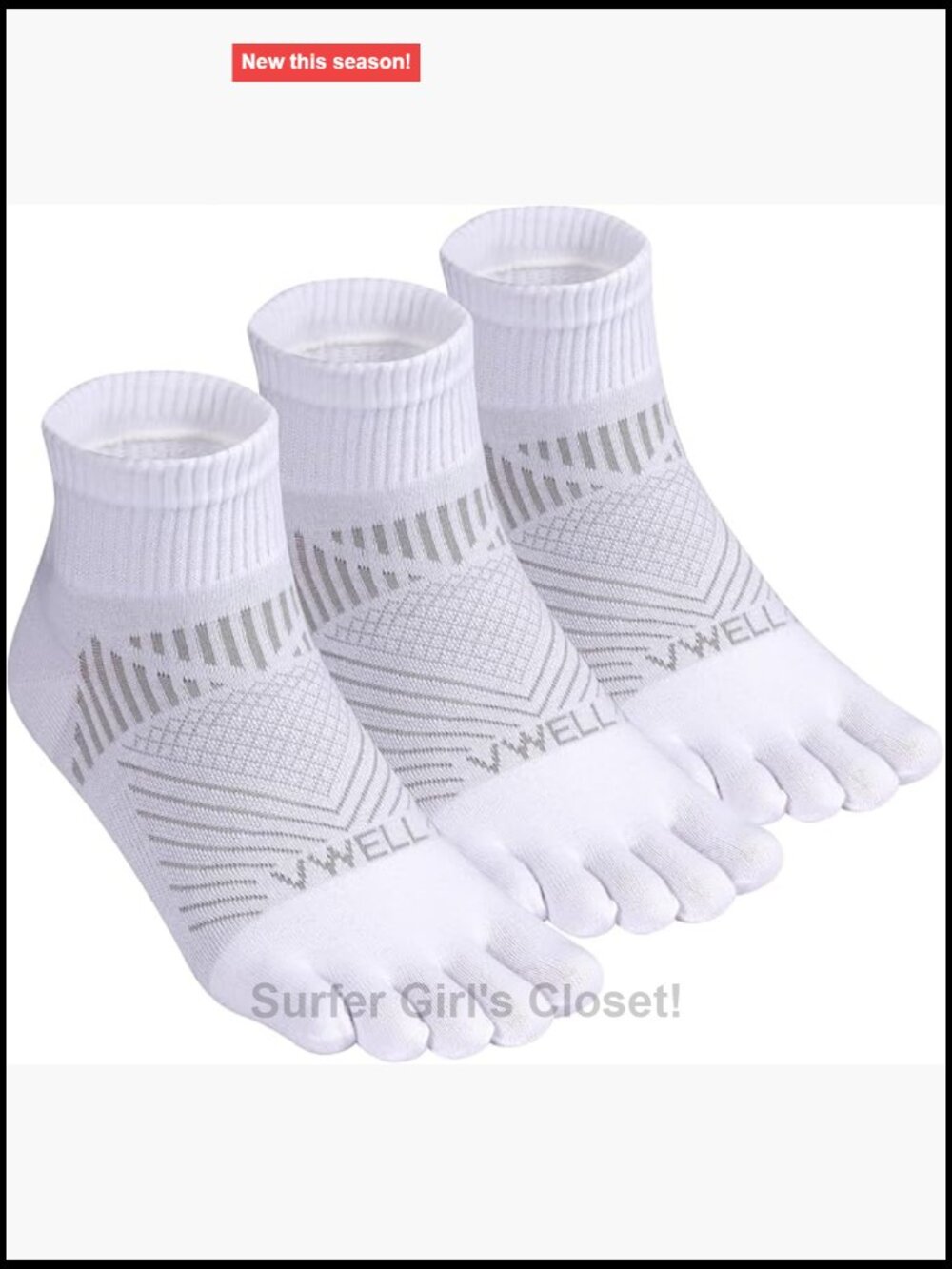 COOLMAX Five Finger Toe Socks Quarter Ankle Athletic Running Socks 3 Pairs